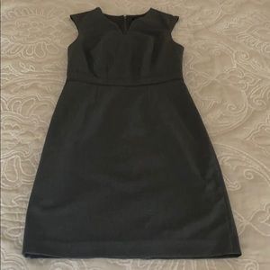 Dark gray straight dress